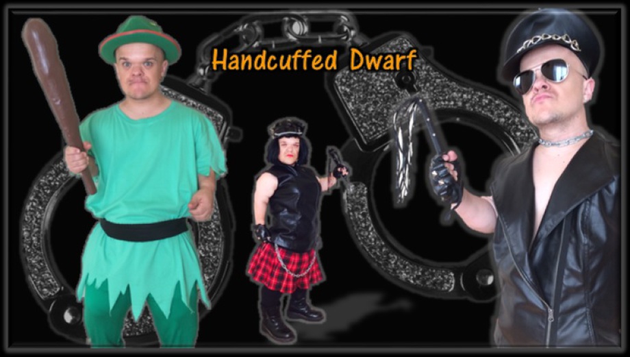 Stag Parties and Hen Do Weekends Dwarf handcuffed Madrid Barcelona Salou Benidorm Marbella